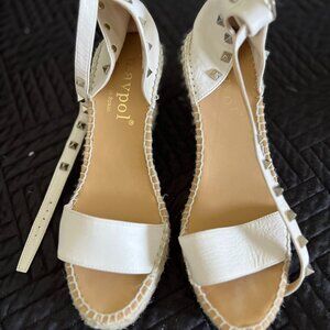 Maypol Double Rockstud Wedge Sandal